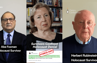 «Скасуйте ненависть»: ті, хто вижив у Голокост, читають дописи з запереченням Катастрофи